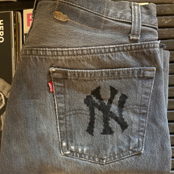 VINTAGE 501 GREY LEVIS 27 x 30 - Picture 6 of 9